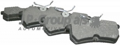 JP GROUP 1563700410 -  Комплект тормозных колодок, дисковый тормоз